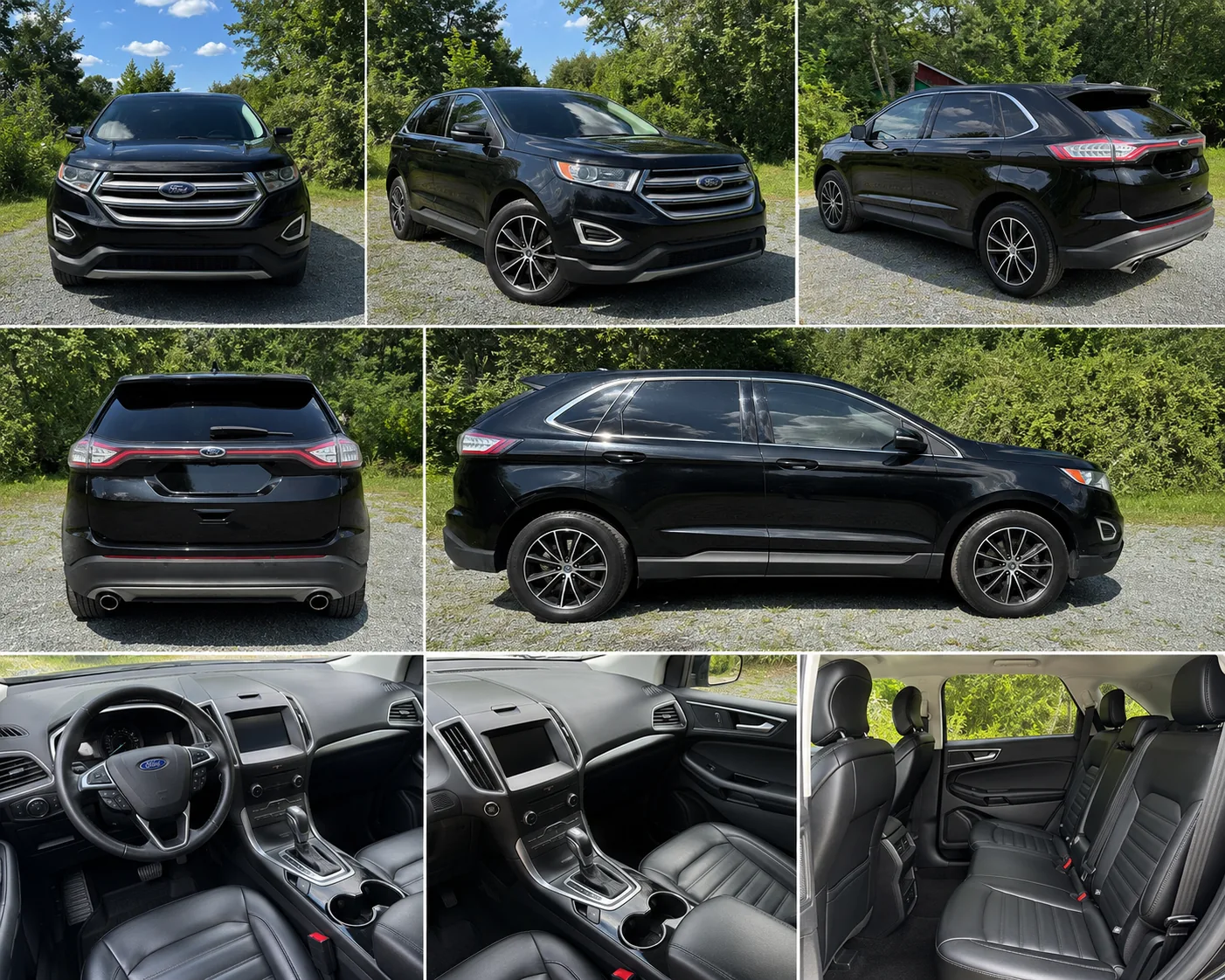 Actual 2015 Ford Edge exterior and interior gallery