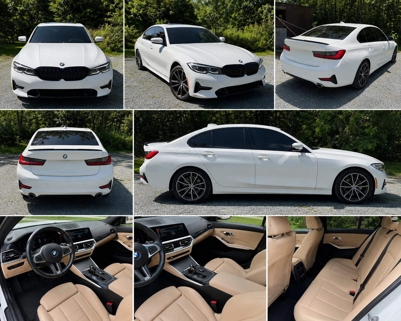 Actual white 2019 BMW xDrive exterior and interior gallery