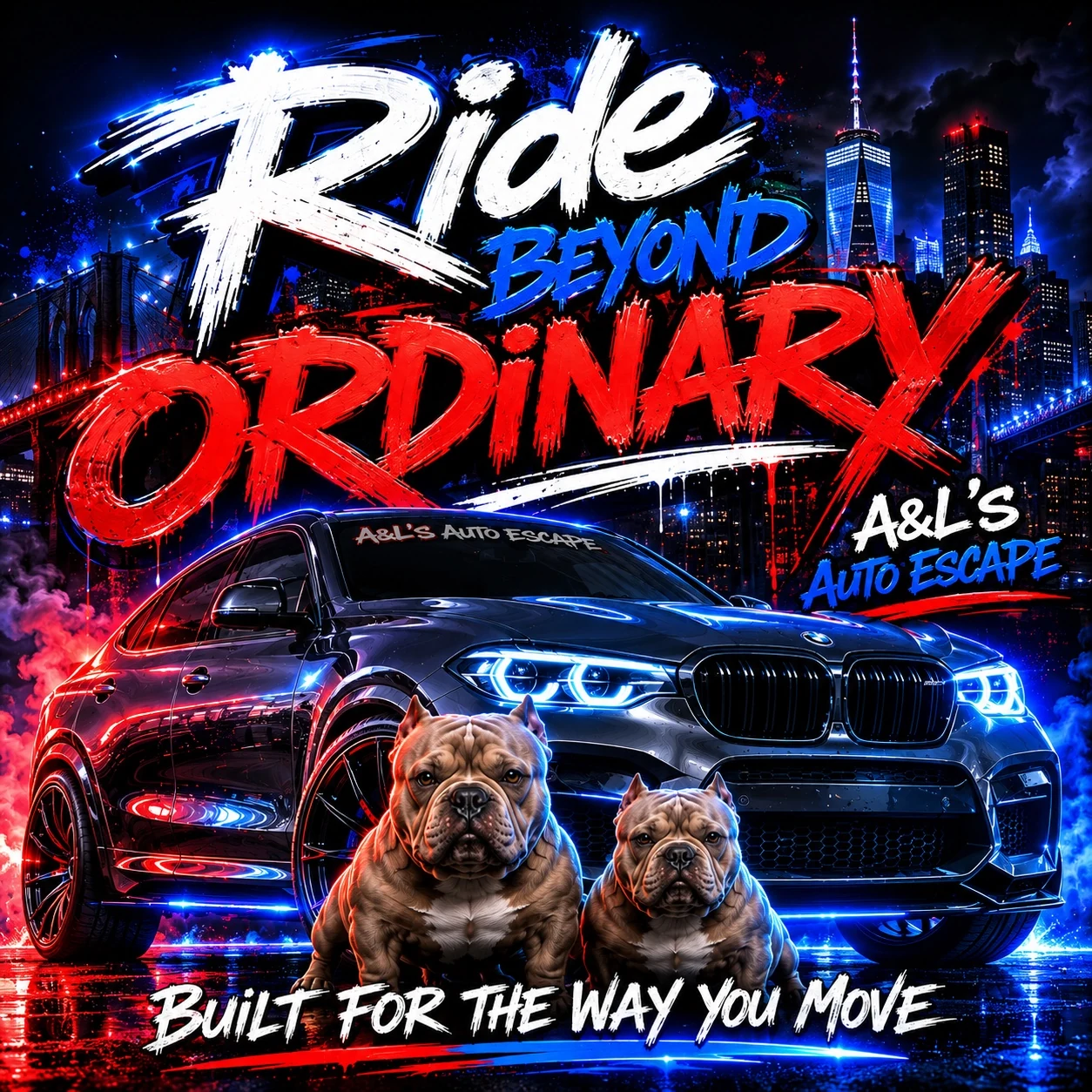 Ride Beyond Ordinary A&L's Auto Escape promotional artwork